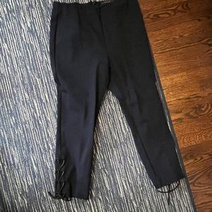 Rag and Bone cropped black pants